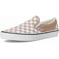 thumbnail image 1 of VANS FU CLASSIC SLIP-ON UNISEX SNEAKERS - BROWN - Theory Checkerboard Warm Taupe / Men 3.5 / Women 5 / Medium, 1 of 7