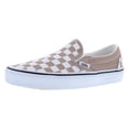 thumbnail image 1 of VANS FU CLASSIC SLIP-ON UNISEX SNEAKERS - BROWN - Theory Checkerboard Warm Taupe / Men 5 / Women 6.5 / Medium, 1 of 4