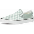 thumbnail image 1 of VANS FU CLASSIC SLIP-ON UNISEX SNEAKERS - GREY - Theory Checkerboard Gray Olive / Men 4 / Women 5.5 / Medium, 1 of 7