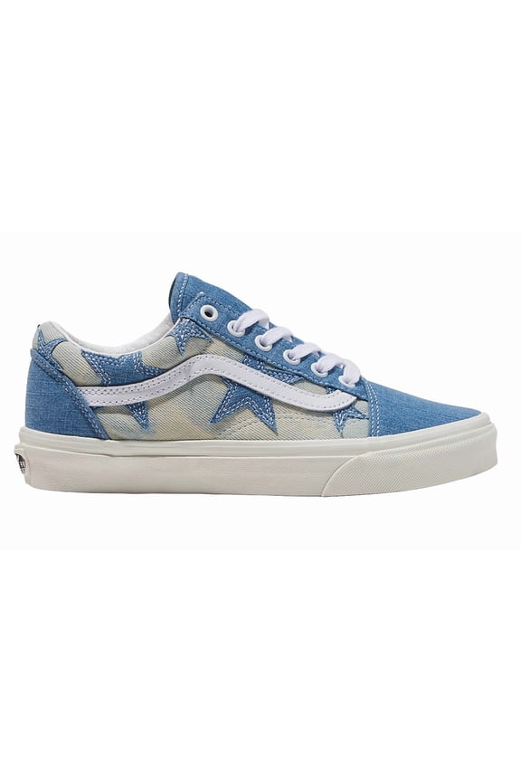 FU OLD SKOOL Sneakers Starry Night Denim
