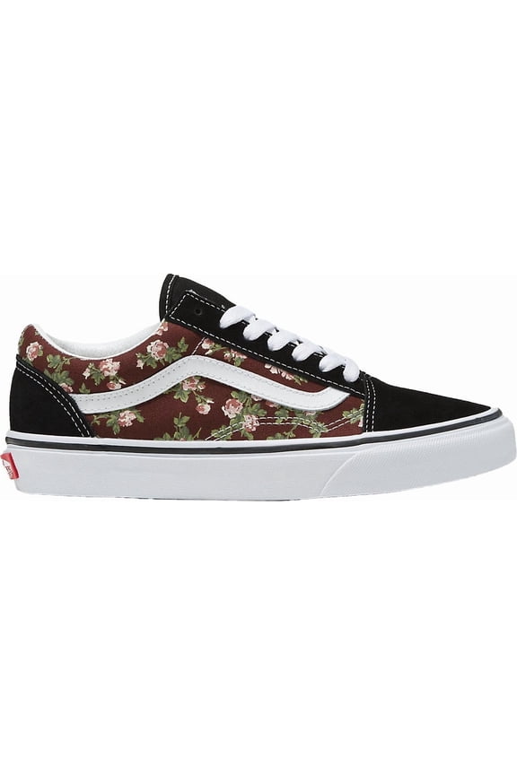 FU OLD SKOOL Sneakers Wallflower Floral Bitter Chocolate