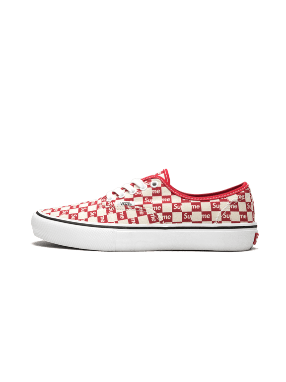 MENS Authentic Pro "Supreme - Checkered Red 2016" VN000Q0DJLY VN000Q0DJLY from Stadium Goods