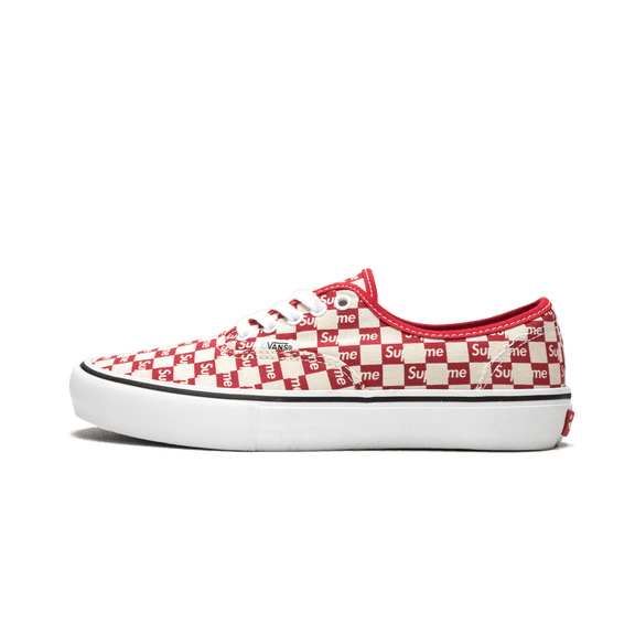 VANS MENS Authentic Pro "Supreme - Checkered Red 2016" VN000Q0DJLY VN000Q0DJLY from Stadium Goods