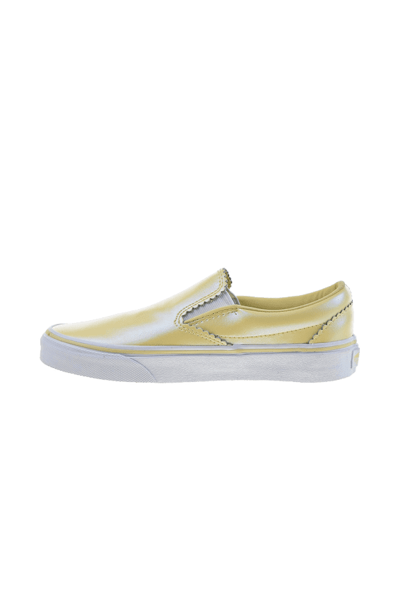 MENS Classic Leather Slip-On "Pearl" "Gold-True White" VN0A38F7VMH VN0A38F7VMH from Stadium Goods