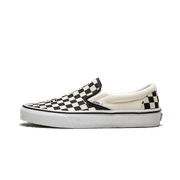 VANS MENS Classic Slip-On "Checkerboard" VN000EYEBWW from Stadium Goods