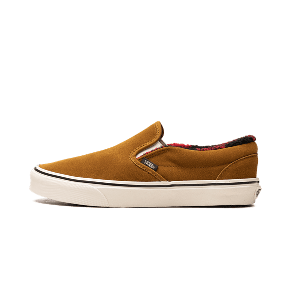 VANS MENS Classic Slip On "Cozy Hug Brown" VN0009Q71M7 from Stadium Goods