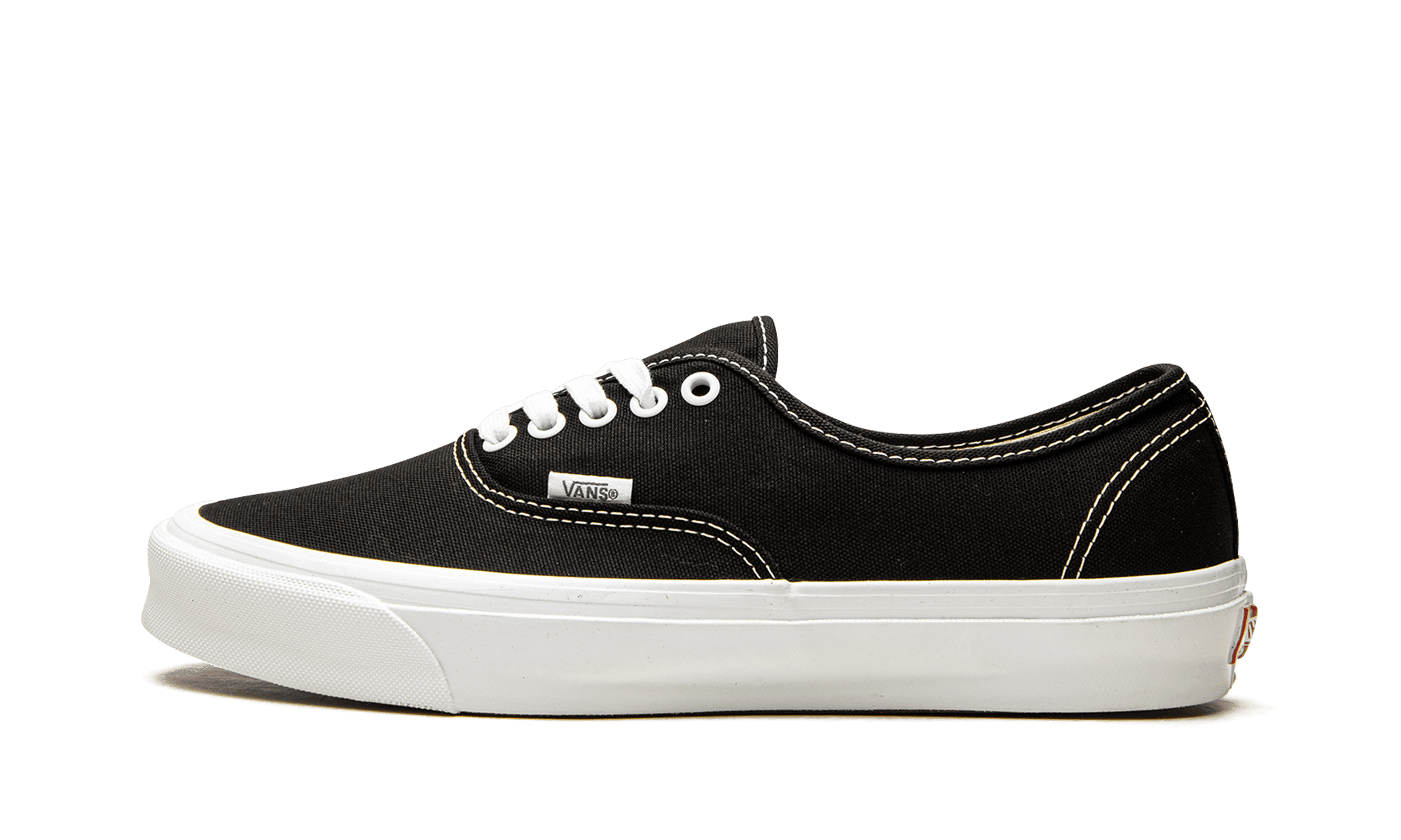 Vans OG Authentic LX Black Mens Size 13 Classic Canvas Shoes - VN0A4BV91WX Vans UA OG Authentic LX - Black / True White – Kith Europe main image 4