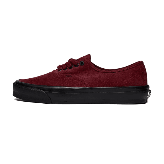 VANS MENS OG Authentic LX "Velvet Emboidery - Leopard Pomegranate" VN0A4BV99RH from Stadium Goods