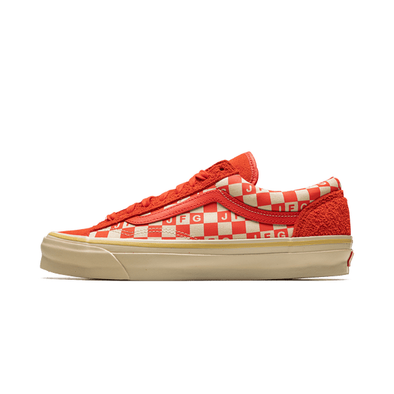 VANS MENS Og Style 36 LX "Joe FreshGoods - Honeymoon Stage Red" VN0A4BVEZYE from Stadium Goods
