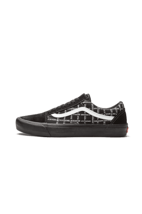 MENS Old Skool Pro "Supreme Grid Black" VN0A45JC2YW from Stadium Goods