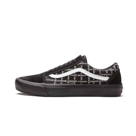 VANS MENS Old Skool Pro "Supreme Grid Black" VN0A45JC2YW from Stadium Goods