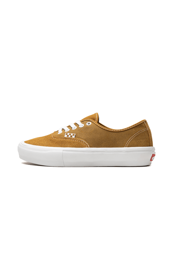 MENS Skate Authentic "Leather Golden Brown" VN0A5FC81M7 VN0A5FC81M7 from Stadium Goods