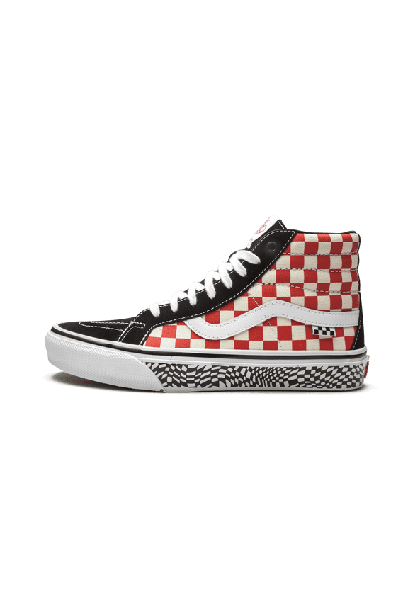 MENS Skate Sk8-Hi Reissue "Grosso '84 - Checkerboard" VN0A5KYR428 from Stadium Goods