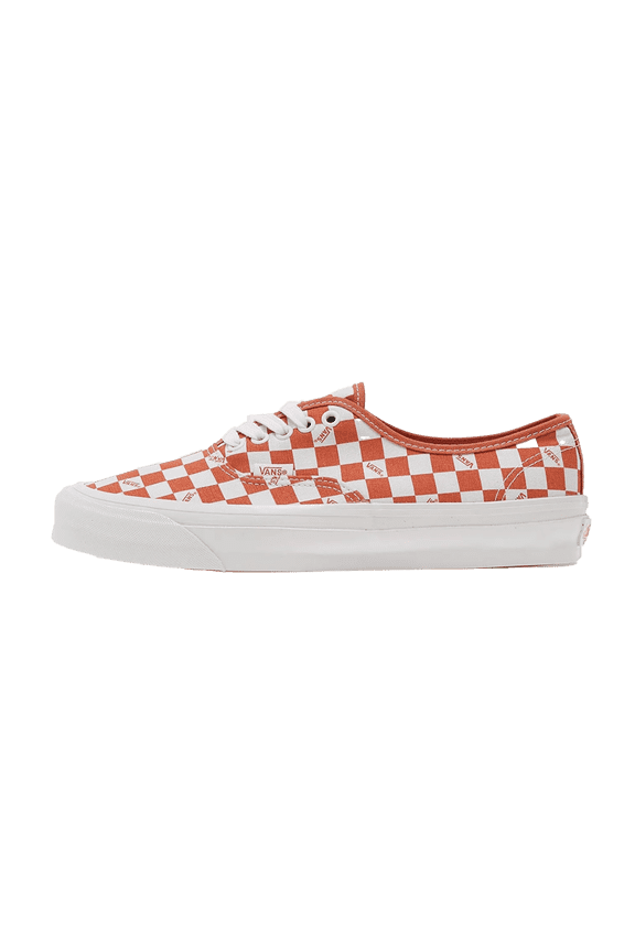 MENS Vault OG Authentic LX "CHECKERBOARD MECCA ORANGE" VN0A5FBD0HL VN0A5FBD0HL from Stadium Goods