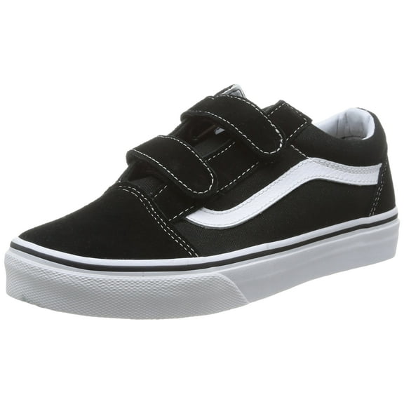 VANS Old Skool V Unisex/Child shoe size Kid 1  Athletics VN000VHE6BT Black/True White