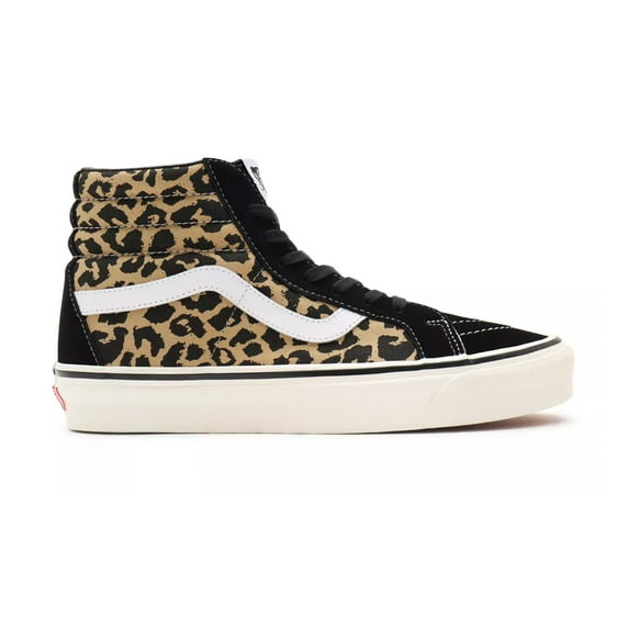 VANS Sk8-Hi 38 DX High Top Unisex/Adult shoe size Men 11.5/Women 13 Casual VN0A38GF9GI Black/leopard