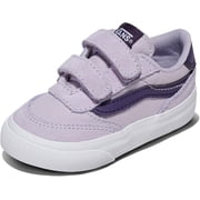VANS TODDLER BROOKLYN LS V LOW TOP SNEAKER 2 TONE CANVAS/SUEDE LILAC SIZE 6T
