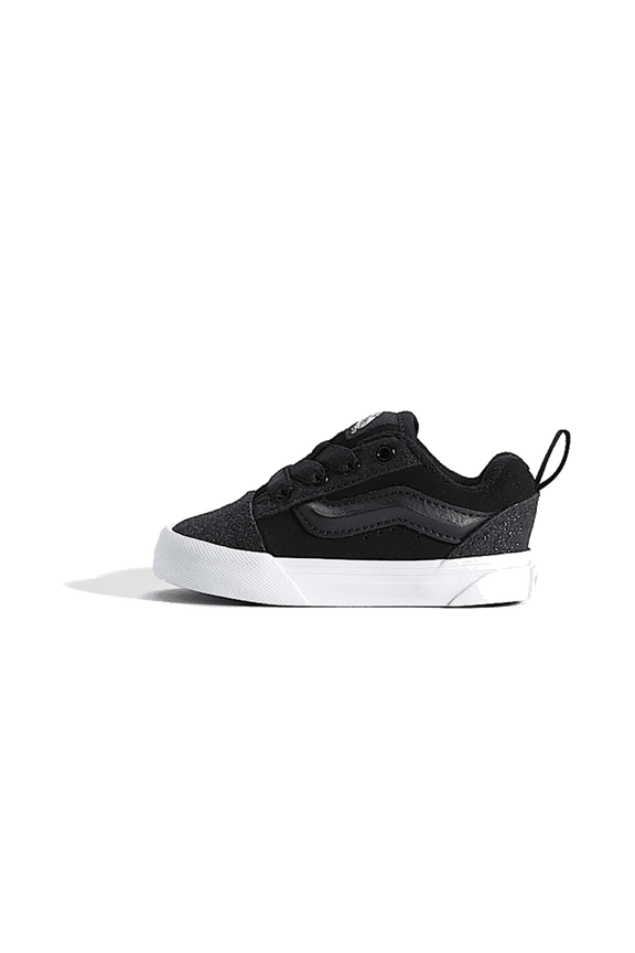 TODDLER Knu Skool Elastic Lace TD "Dazzled Black" VN000EFBCJK1 VN000EFBCJK1 from Stadium Goods