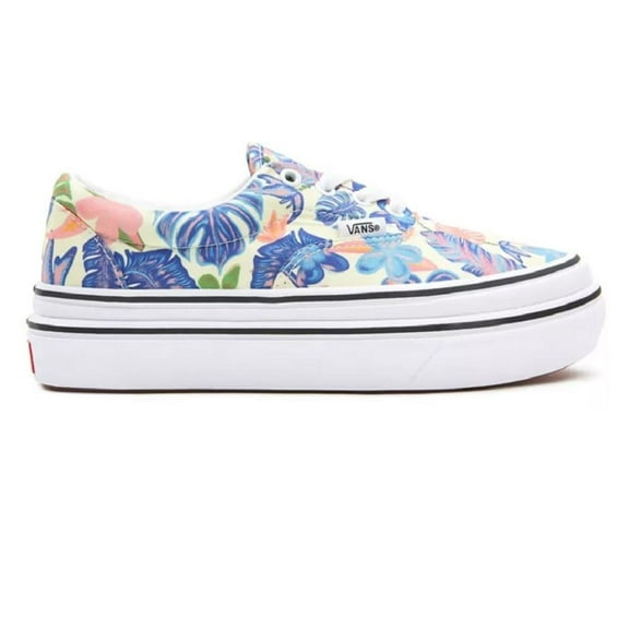 VANS TROPICAL SUPER COMFYCUSH  ERA UNISEX SNEAKERS - Mellow Yellow/True White / Men 6 / Women 7.5