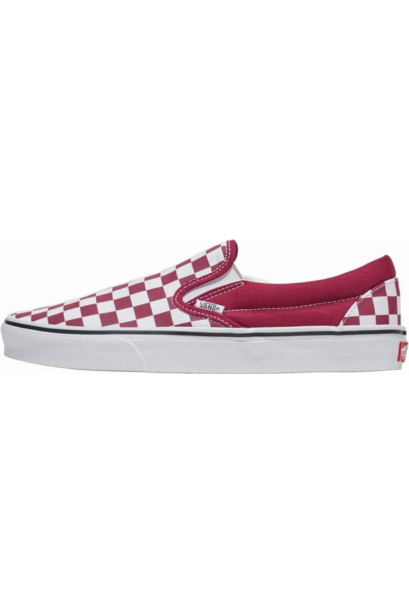 U CLASSIC SLIP-ON UNISEX SNEAKERS - Theory Checkerboard Rhododendron / Men 13 / Women 14.5 / Medium
