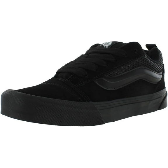 VANS U KNU SKOOL UNISEX SNEAKERS - BLACK - Black / Black / Men 4.5 / Women 6 / Medium
