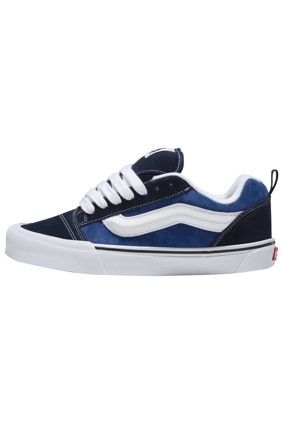 U KNU SKOOL UNISEX SNEAKERS - BLUE - Navy / True White / Men 5.5 / Women 7 / Medium
