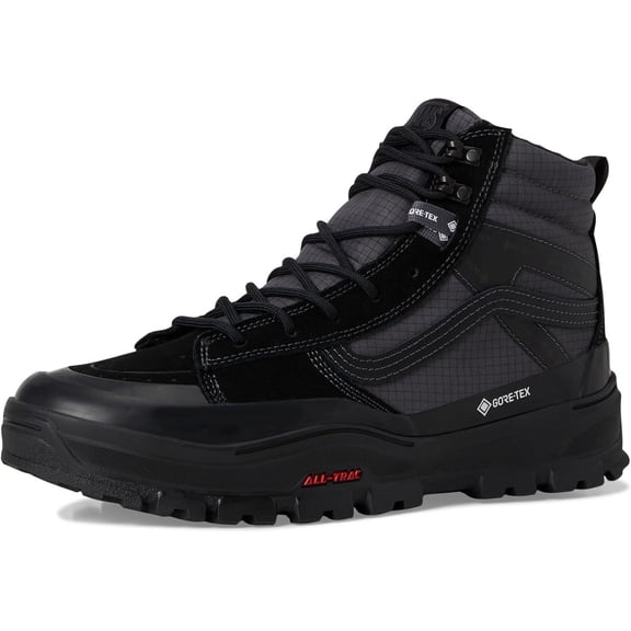 VANS U MTE™ SK8-HI® GORE-TEX® INSULATED UNISEX BOOTS - Black / Black - Black / Black / Men 8 / Women 9.5 / Medium