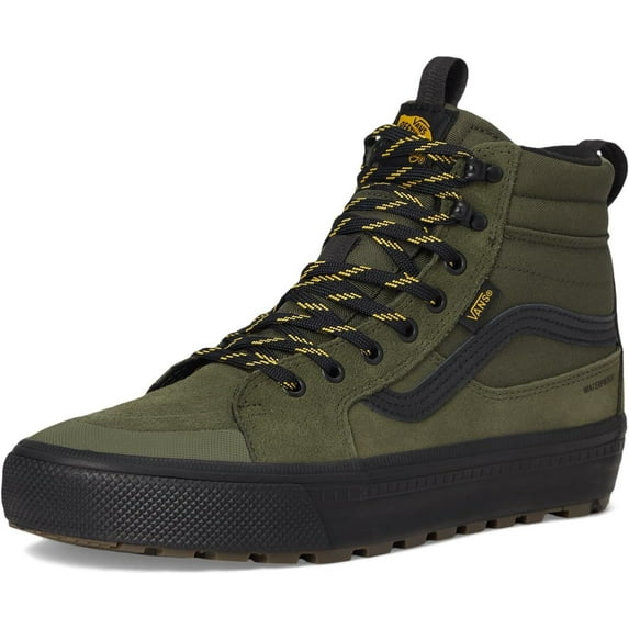 VANS U MTE™ SK8-HI® WATERPROOF INSULATED UNISEX BOOTS - Green / Black - Green / Black / Men 8.5 / Women 10 / Medium