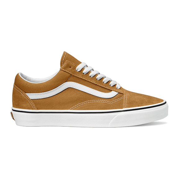 Vans Old Skool Unisex Shoes Size 8.5, Color: Color Theory Golden Brown
