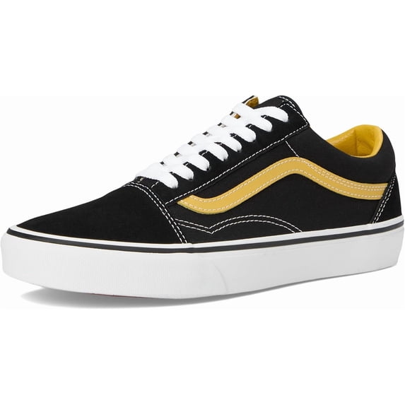 VANS U OLD SKOOL™ UNISEX SNEAKERS - BLACK / YELLOW - Pop Yellow / Men 3.5 / Women 5 / Medium