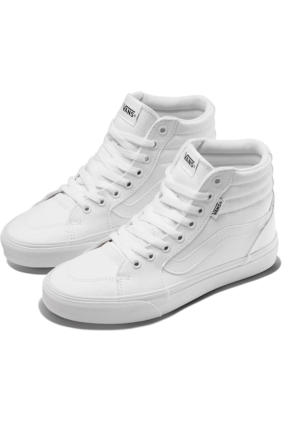 WMNS FILMORE HI SHOE HIGH TOP SNEAKER CANVAS WHITE SIZE 6.0