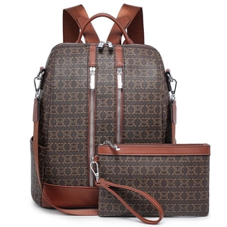 Backpack Purse for Women Stylish Vegan Leather Shoulder Bag  display picture 3