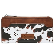 14SS WTAPS 財布 CREAM.WALLET.LEATHER.COW Cow Nappa Leather Trifold