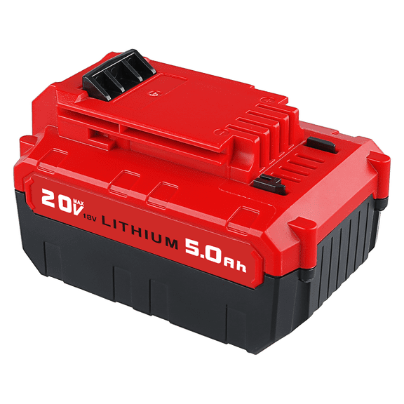 VANTTECH 20Vmax PCC685L Replacement for Porter Cable Battery Compatible 5.0AH Li-ion Red PCC682L PCC681L PCC680LP PCC640 High Capacity Battery