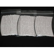 VAPON TOPSTICK Plus Custom Cut Front" A Curve" Tape ,Clear, Double-Sided 75 Strips.