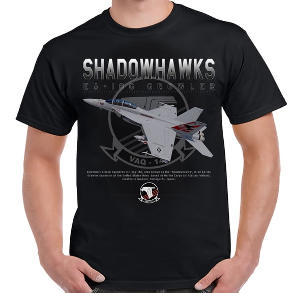 VAQ-141 Shadowhawks EA-18G Japan Growler Shirt-XL