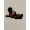 thumbnail image 1 of VAQ-144 Main Battery PVC Orange Patch- With Hook and Loop, 4", 1 of 2
