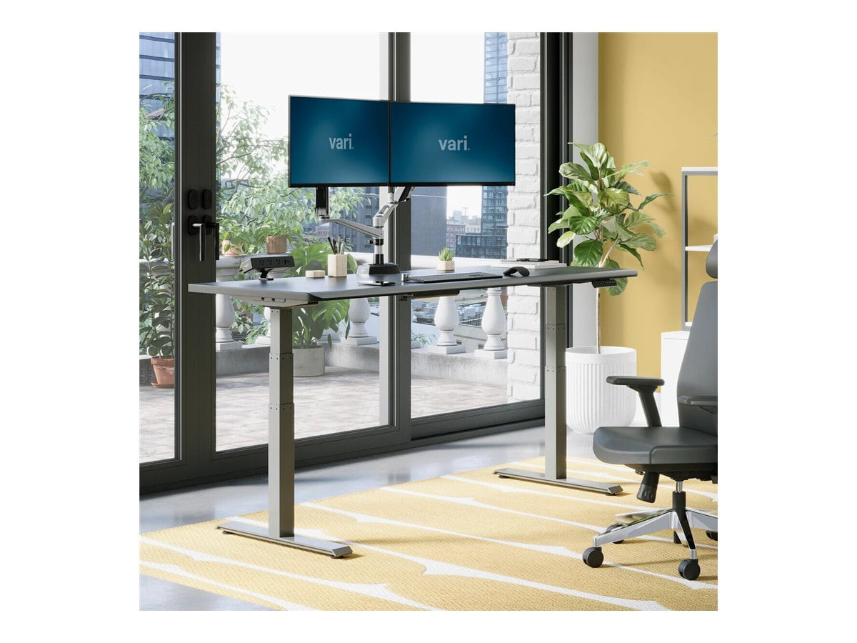 Vari ComfortEdge Electric Standing Stand Up Desk Ergonomic Work and ...