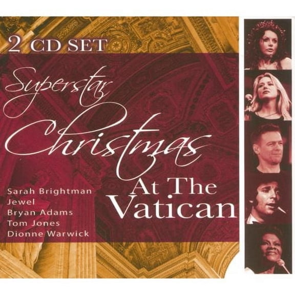 VARIOUS ARTISTS SUPERSTAR CHRISTMAS AT THE VATICAN [BONUS DVD]