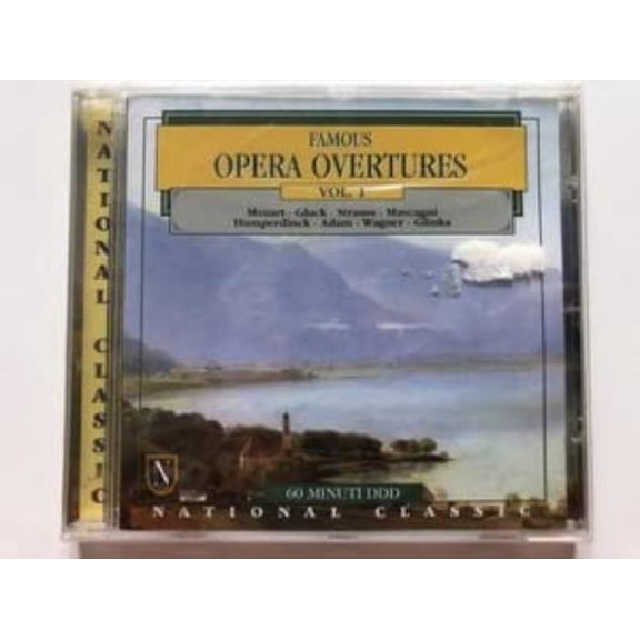 VARIOUS CLASSICAL COMPOSERS Famous Opera Ouvertures - Vol 1 (CD)