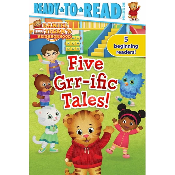 Five Grr-Ific Tales!: Friends Forever!; Daniel Goes Camping!; Clean-Up Time!; Daniel Visits the Library; Baking Day! (Paperback)