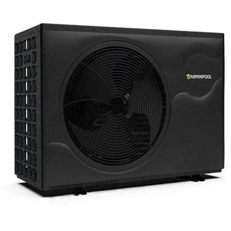 VARMINPOOL 105000 BTU Inverter Pool Heater for Above Ground and Inground Pool Up to 30000 Gallons, Electric Swimming Pool Heat Pump with APP-Scheduled Heating and Cooling, 220-240V