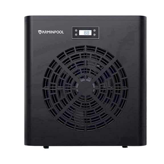 VARMINPOOL 16,000 BTU Swimming Pool Heat Pump, Electric Pool Heater for Above Ground Pool up to 5,400 Gallons, 110V, Heating and Cooling Pool Heater V5