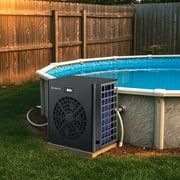 VARMINPOOL 16,000 BTU Swimming Pool Heat Pump Electric Pool Heater for Above Ground Pools Up to 5,400 Gallons, Heating and Cooling Pool Heater 120V