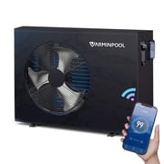 Electric Pool Heater for Inground Pools 40000 BTU Swimming Pool Heat Pump 12000 Gallon Above Ground Pool Heater 220V Energy Save 45% WiFi App Control