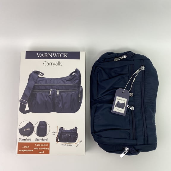 VARNWICK Carryalls,Crossbody Purses for Women Shoulder Handbags Lightweight Waterproof Nylon Travel Bag Ladies Pocketbooks