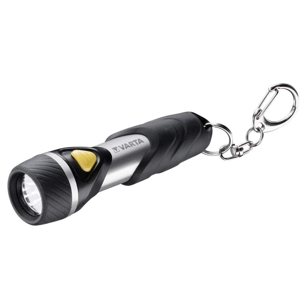 VARTA Day Light Key Chain Light with Key Ring (incl 1xAAA Longlife Power Battery, Ideal for Dom
