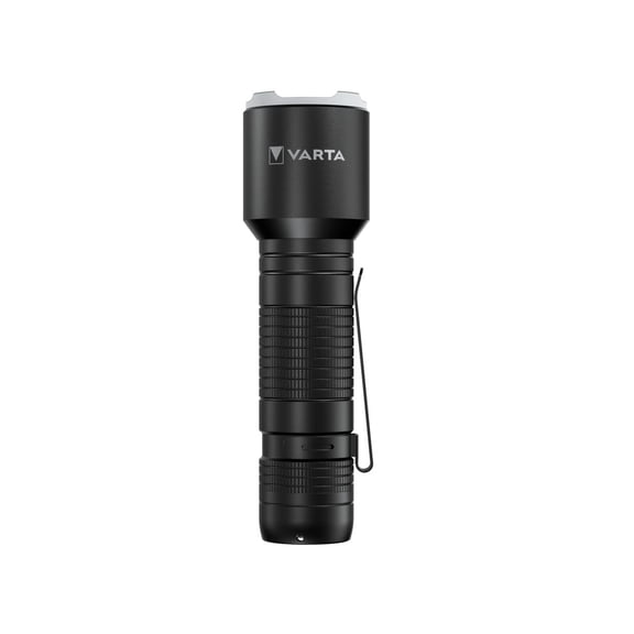 VARTA Vart LED Taschenl. Aluminium Light 400lm INKL. 3X Alkaline AAA, Retail Blister, Black, 17