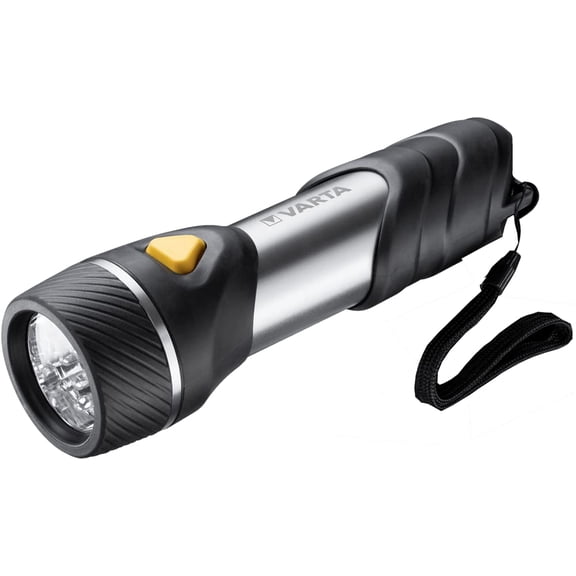 VARTA (incl. 2xD Longlife Battery, Ideal for Domestic use, Camping, Fishing, in The Garage, Cas