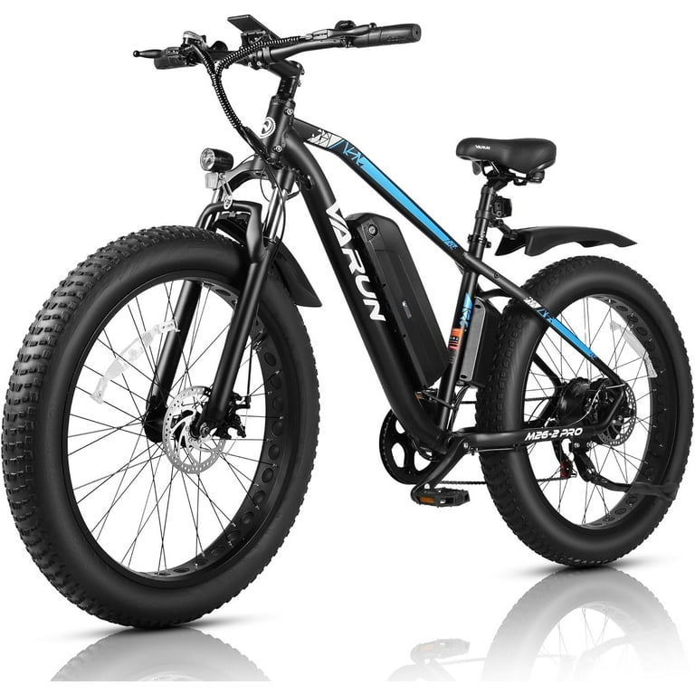 VARUN 26 Electric Mountain Bike 750W for Adults 7 Speed E Bike with 48V Battery Walmart